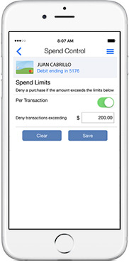Spend Control screenshot