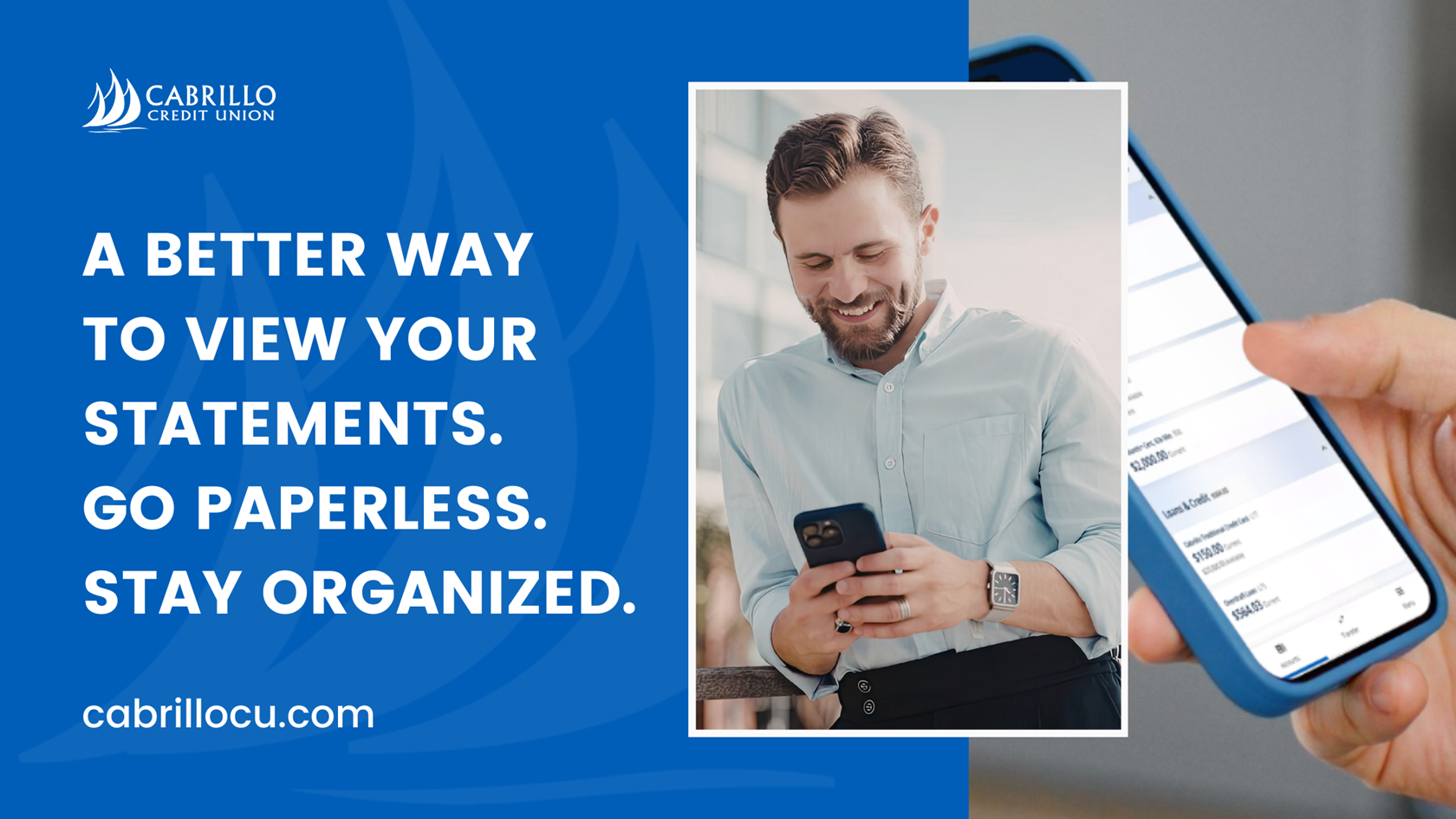 Go Paperless with eStatements 